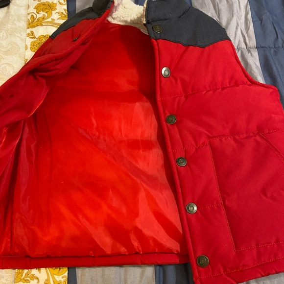 Carter’s” Thick Red Puffer Vest - Picture 3 of 3
